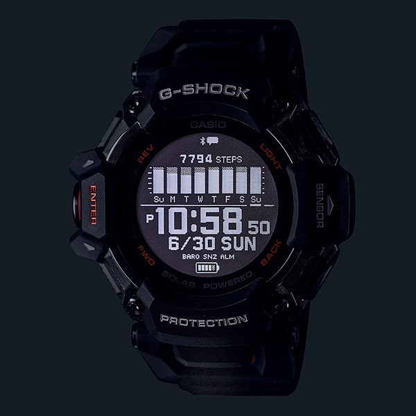 G-SHOCK G-SQUAD GBD-H2000-1AJR スマートフォンリンク ソーラー ユニ