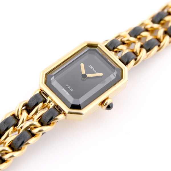 CHANEL ヴィンテージ プルミエールL GP H0001 Lサイズ クォーツ 中古