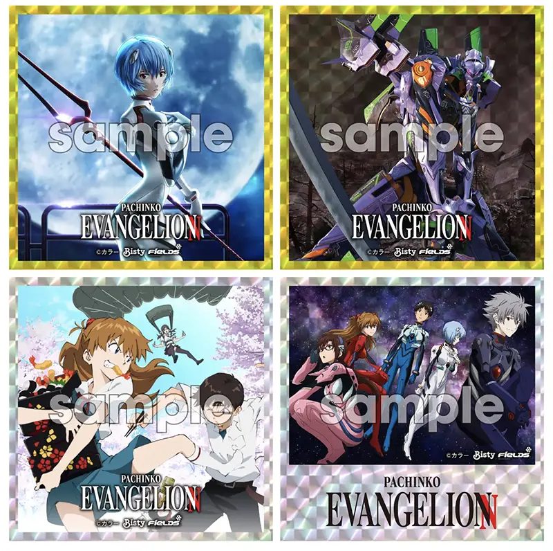 エヴァンゲリオン】「Pachinko EVANGELIONトレーディングステッカー 第