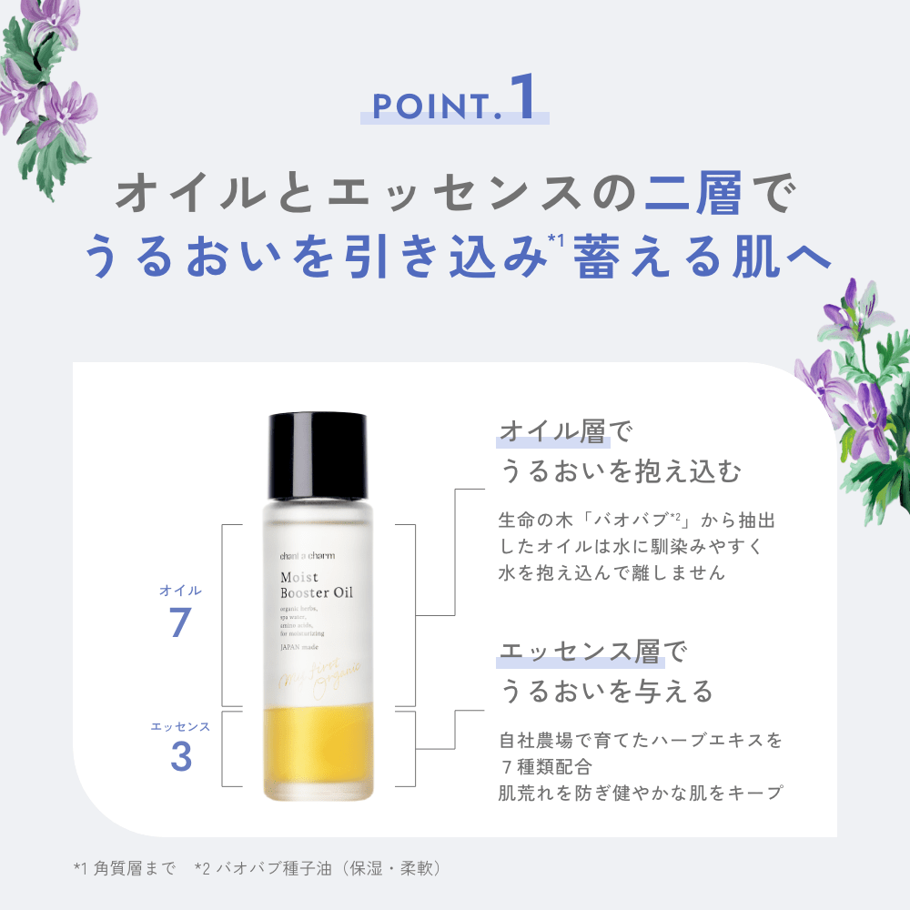 チャントアチャーム モイスト ブースターオイル: chantacharm