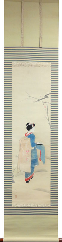 梶原緋佐子 初春舞妓/Web書画ミュージアム