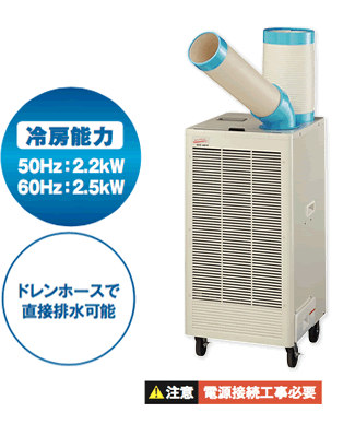 株式会社ナカトミ ｜ スポットクーラー（自動首振り/三相200V）