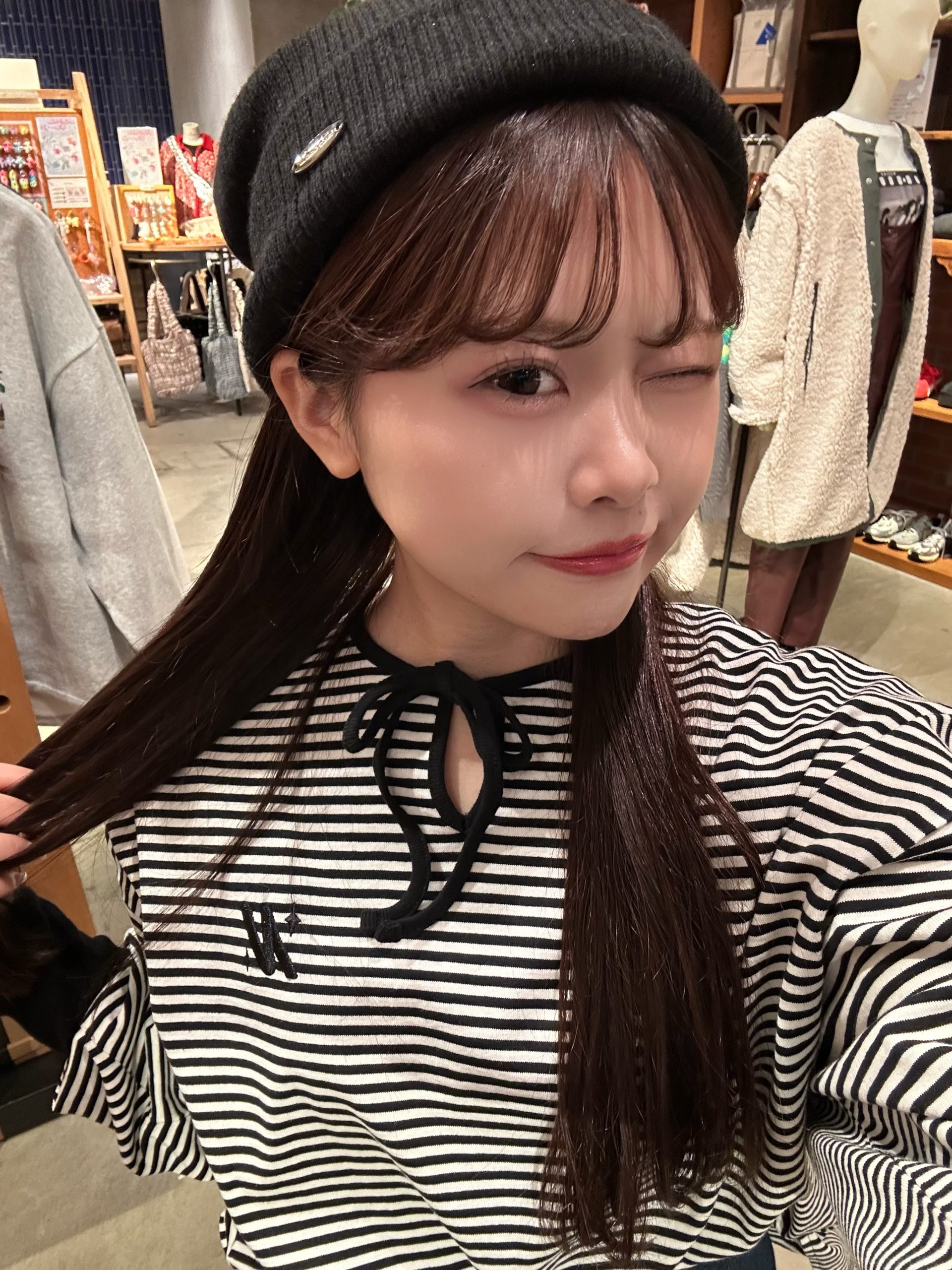 新品未使用 ニコアンド メイクスタッフaimi ニットキャミ niko and