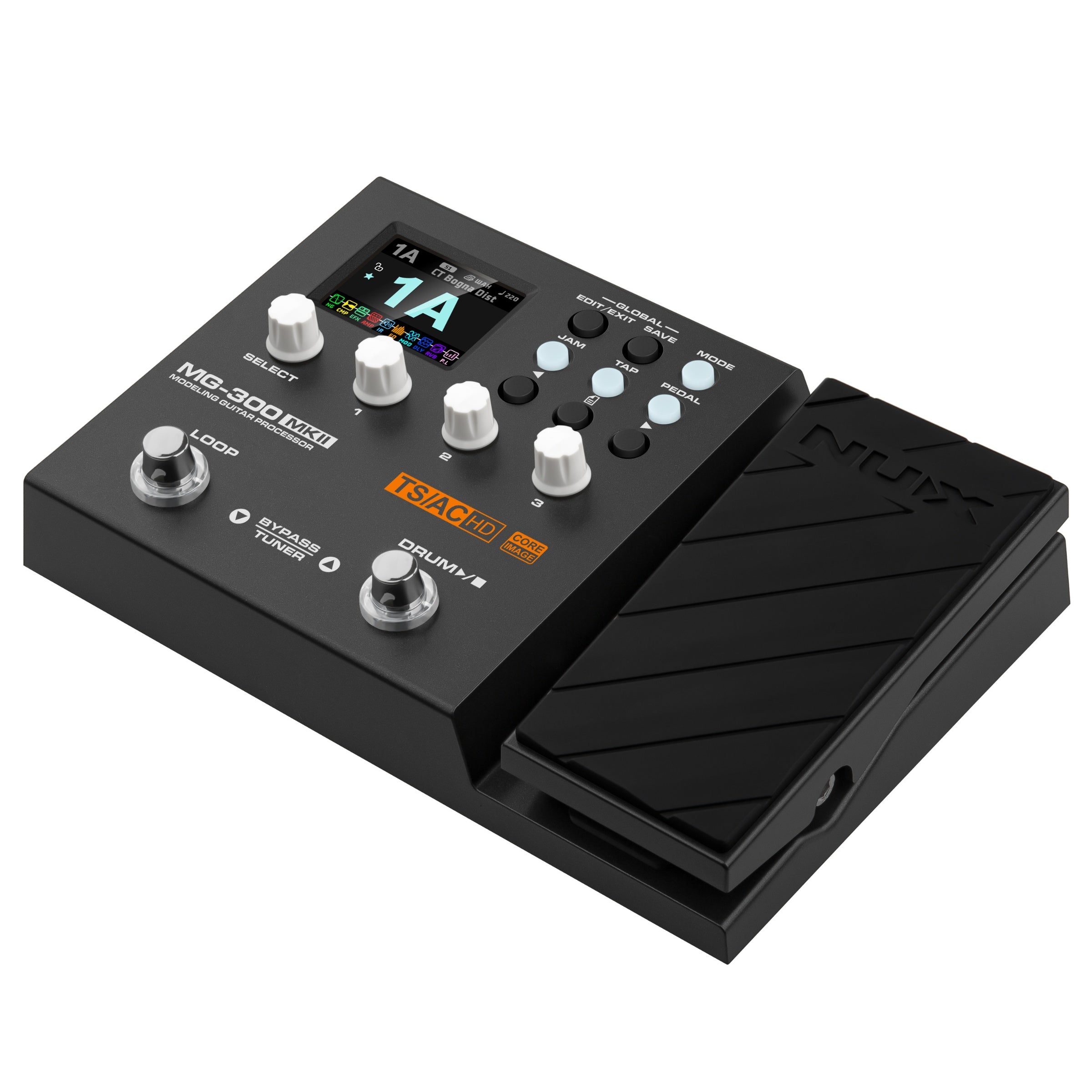 NUX MG-300 MKII Guitar Multi-Effects Processor – NUX.US