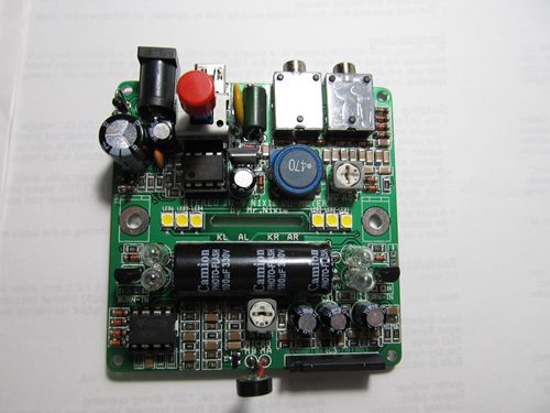 ニキシー管IN-9を使ったVUメーター