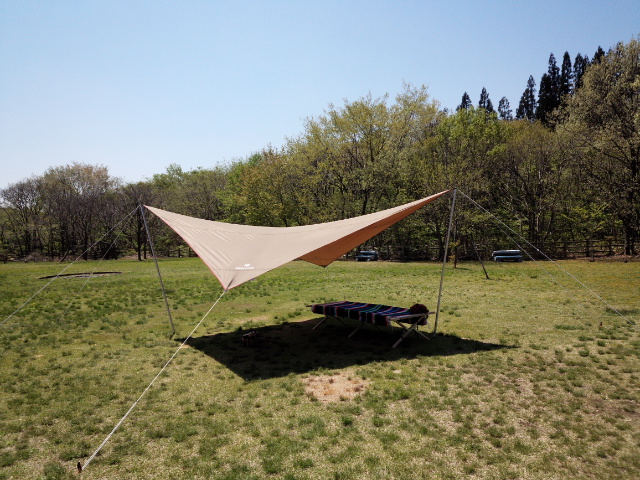 snow peak club:シンプル稜線 〜HDタープ ウィングオールグレー【FES