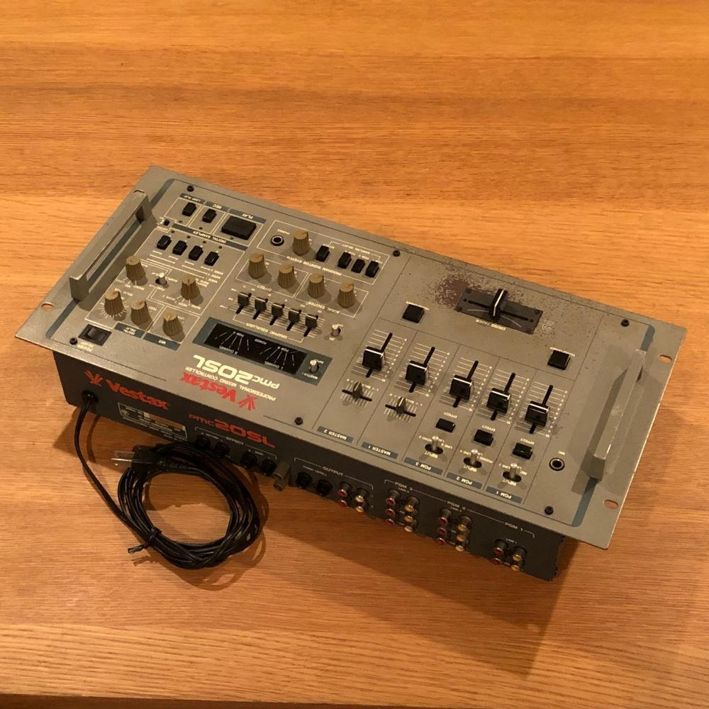 Vestax pmc-20SL DJ KRUSH 愛用 名機 VESTAX PMC-20SL DJ KRUSH 愛用機