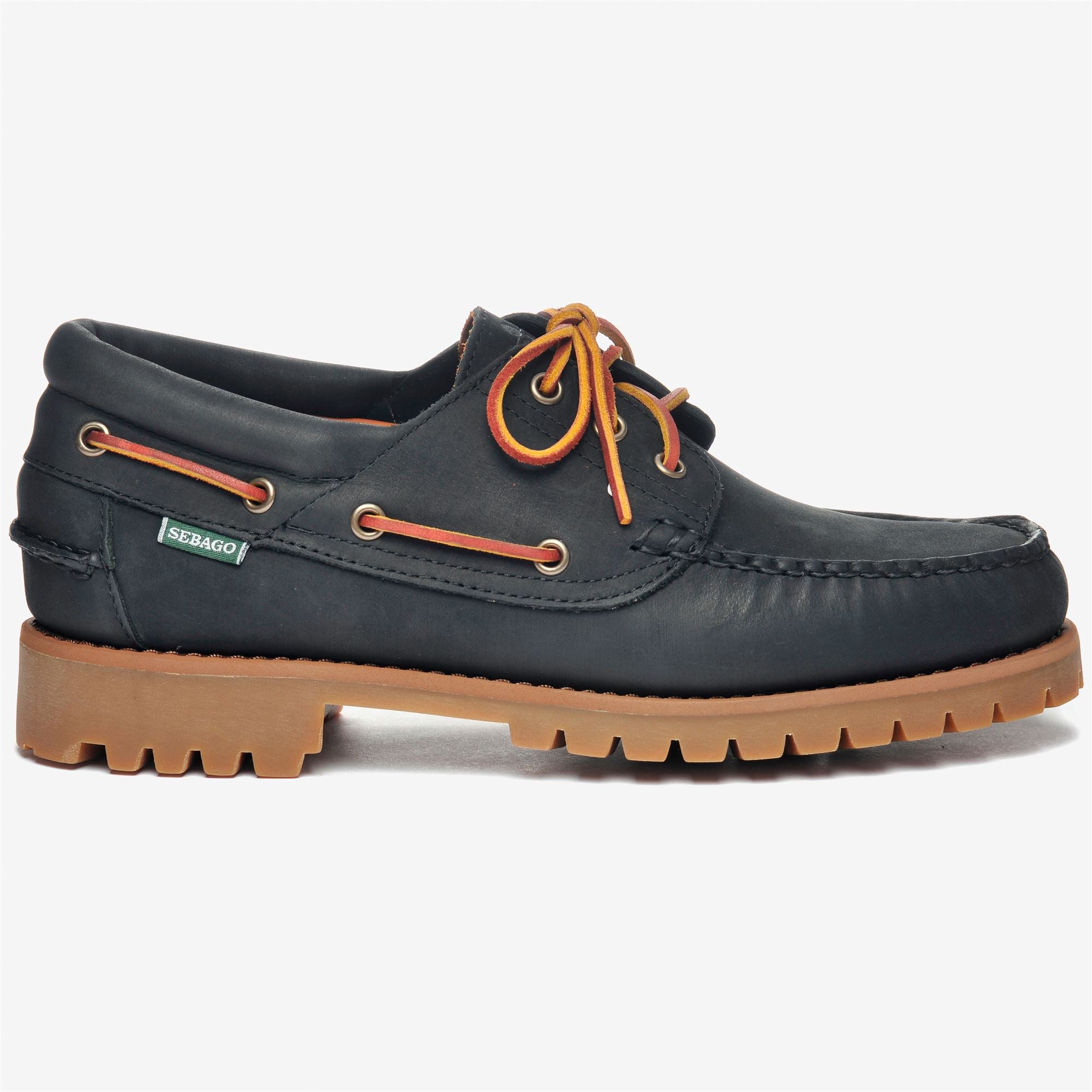 Docksides Man ACADIA CRAZY HORSE Moccasin BLACK
