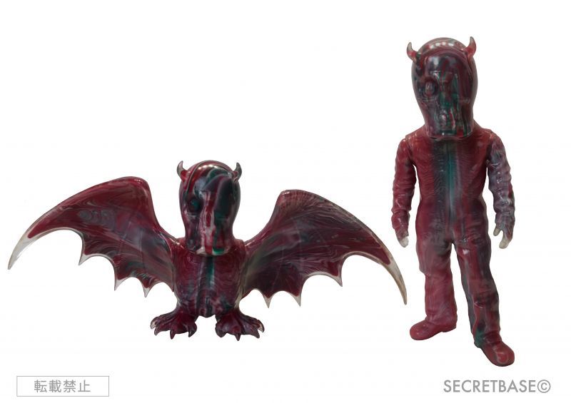 BALZAC - MARBLE SKULLMAN & SKULLBAT SET - SECRET BASE ONLINE STORE