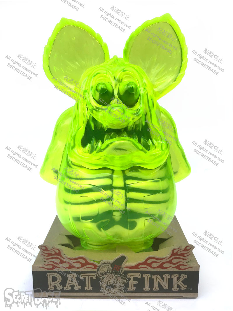 Rat Fink X-Ray Neon Yellow - SECRET BASE ONLINE STORE