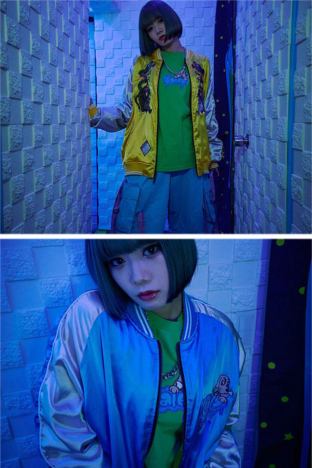 わんわんヤニクソスカジャン GALFY 131017 ガルフィー 犬 ゆったりめ