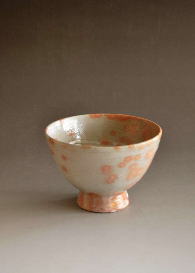 聞慶窯 千漢鳳作 紅葉呉器 茶道具