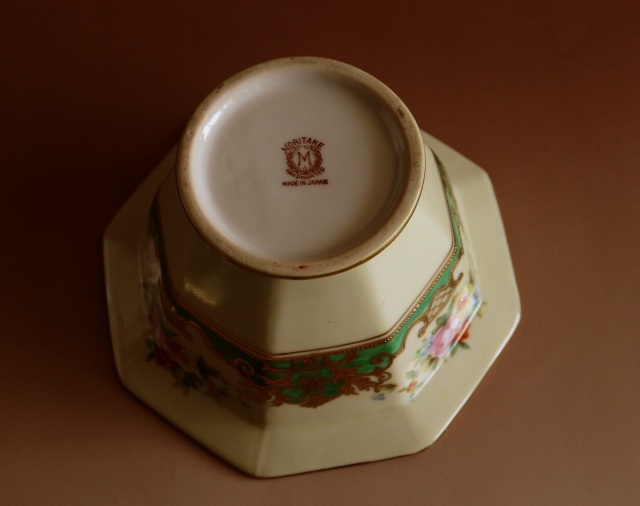 オールドノリタケカップ＆ソーサー トリオ シュガーポット クリーマー