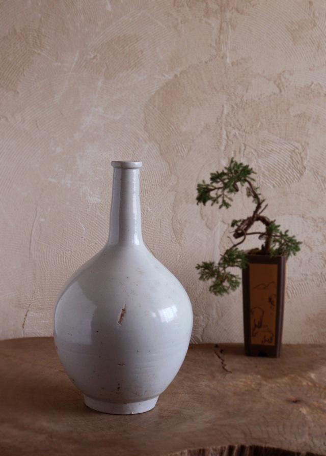 白磁徳利 古伊万里徳利 白磁 花瓶 酒器 白磁器 Antique Sam's Collection