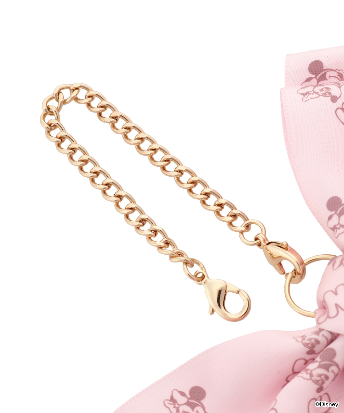 ミッキーマウス＆フレンズ」リボン2WAYバッグチャーム（ミニーマウス