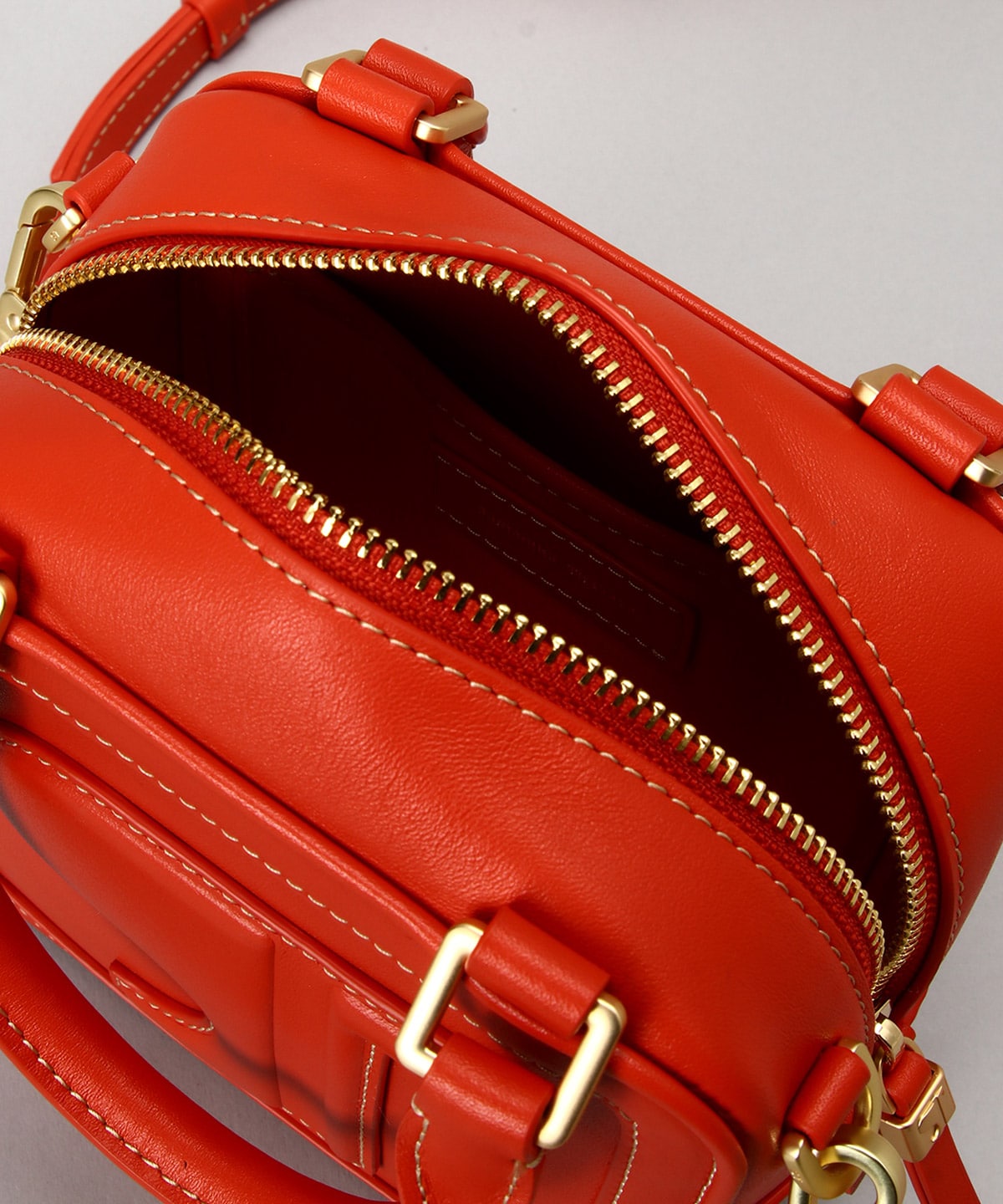 Pomme d'espoir サック ア ラ モード ミニハンドバッグ(FREE オレンジ