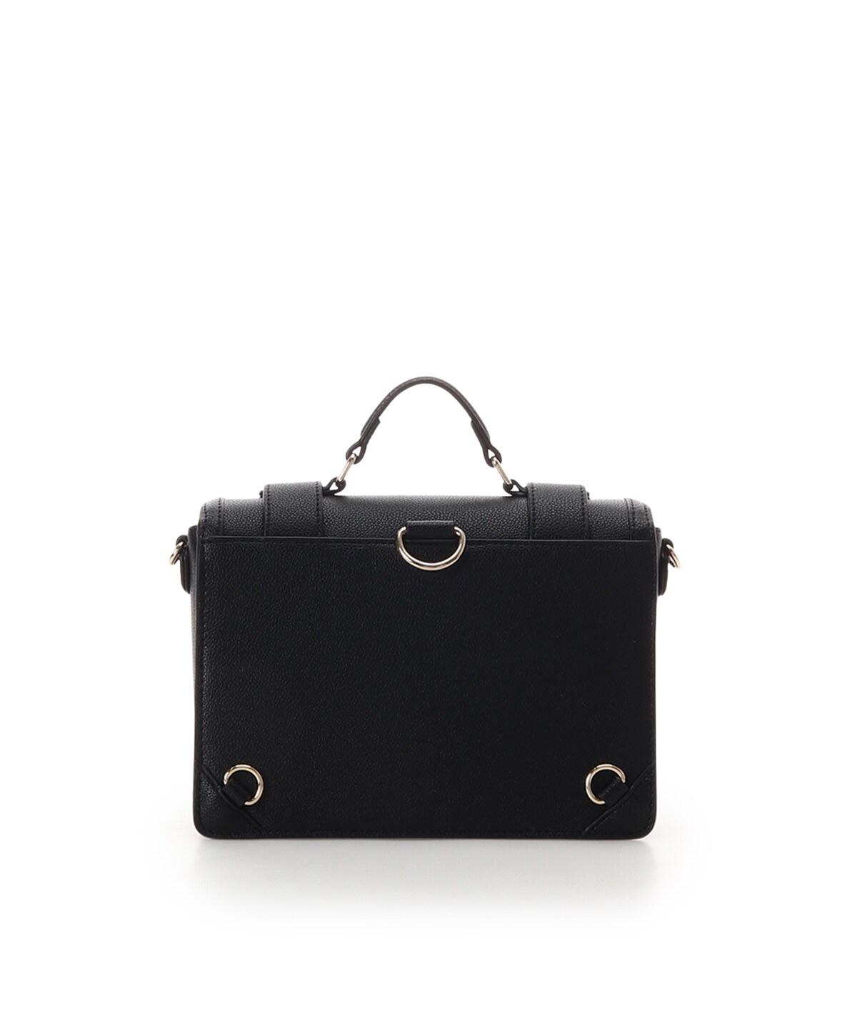 ハートベルトサッチェルショルダーバッグ(FREE ブラック