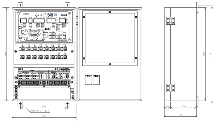 アグリシステム - ふくごう君Ⅲ - 施設園芸用複合環境制御装置 | 三基