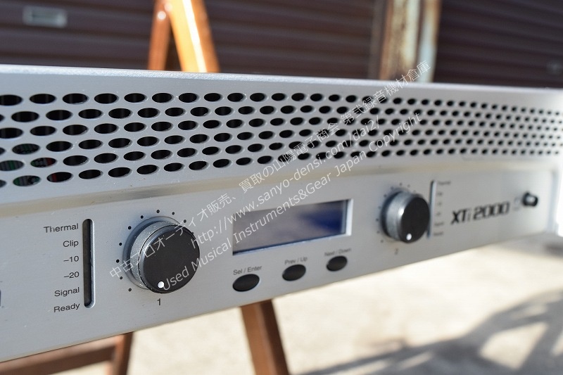 新入荷 AMCRON XTi2000 パワーアンプ｜山陽電子商会 第弐録音機材倉庫