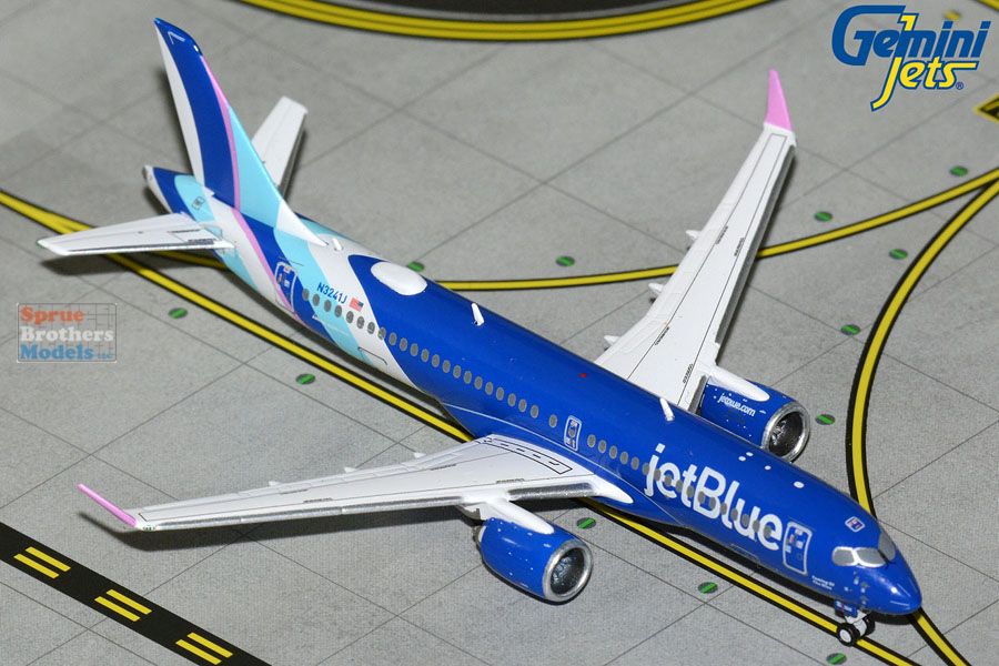 GEMGJ2338 1:400 Gemini Jets jetBlue Airbus A220-300 Reg #N3241J