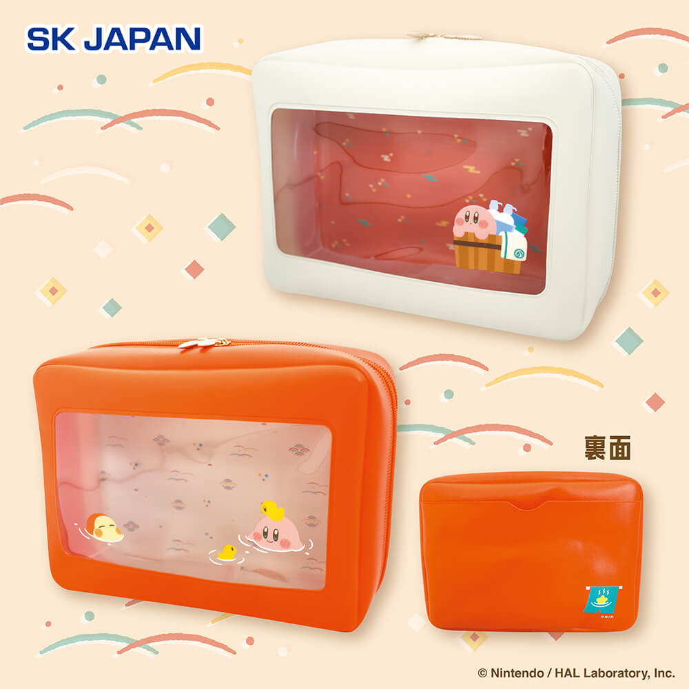 星のカービィ ぷぷぷの湯 クリアポーチ【ナムコ限定】 プライズの情報