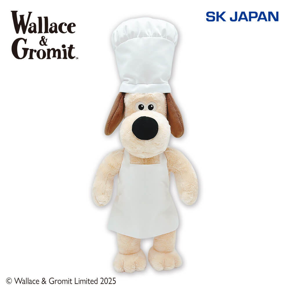 ウォレスとグルミット パン職人BIGぬいぐるみ 【モーリーファンタジー