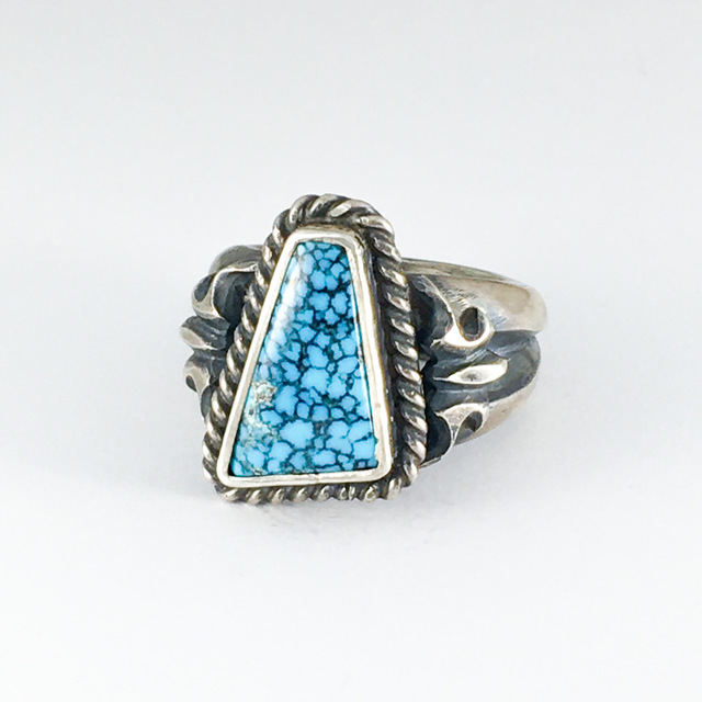 Number Eight original ring 149 | ターコイズ・メンズシルバー