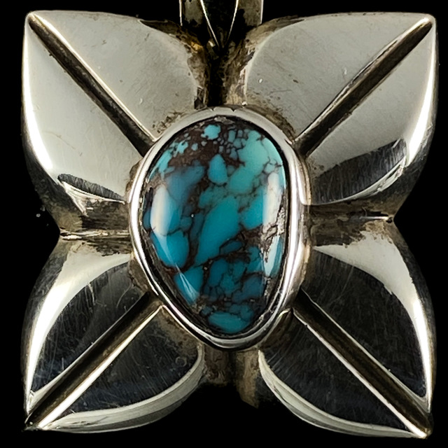 インディアンジュエリー ペンダント トップ 43 | ターコイズ・メンズ