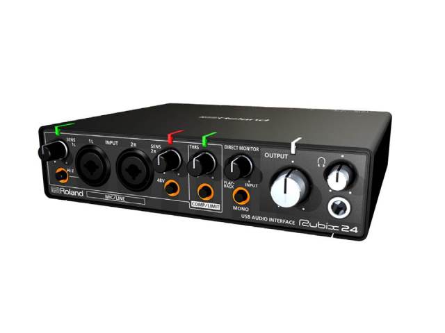 9ABM003 【箱あり】Rubix24 オーディオインターフェース 通電確認
