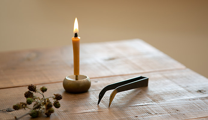 丁寧なしごとが生み出すやさしい灯り【高澤ろうそく】 - 能いもの作り