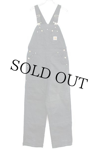 メキシコ製 carharttカーハート ダック地 ダブルニー オーバーオール