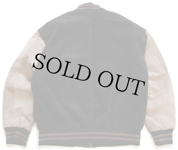 90s basic EDITIONS ツートン 切り替え キルティングライナー スエード