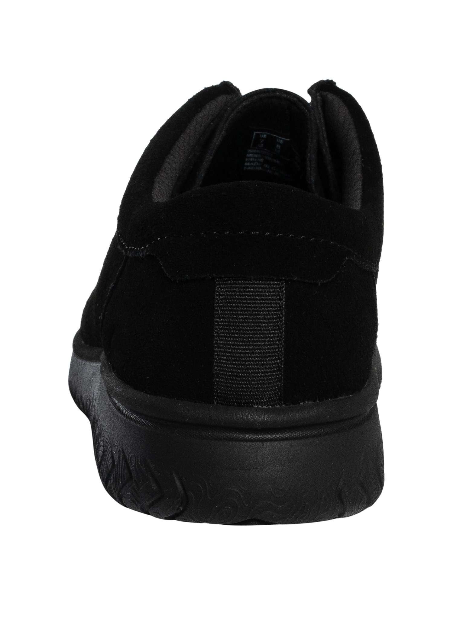 Clarks RelaxLite Low Suede Shoes- Black | Standout