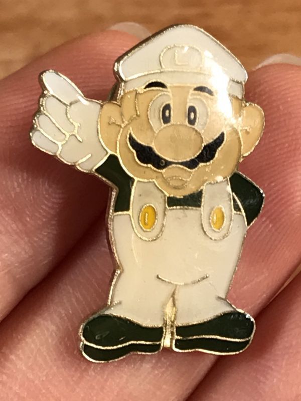 Nintendo Of America Super Mario “Luigi” Pins ルイージ ビンテージ