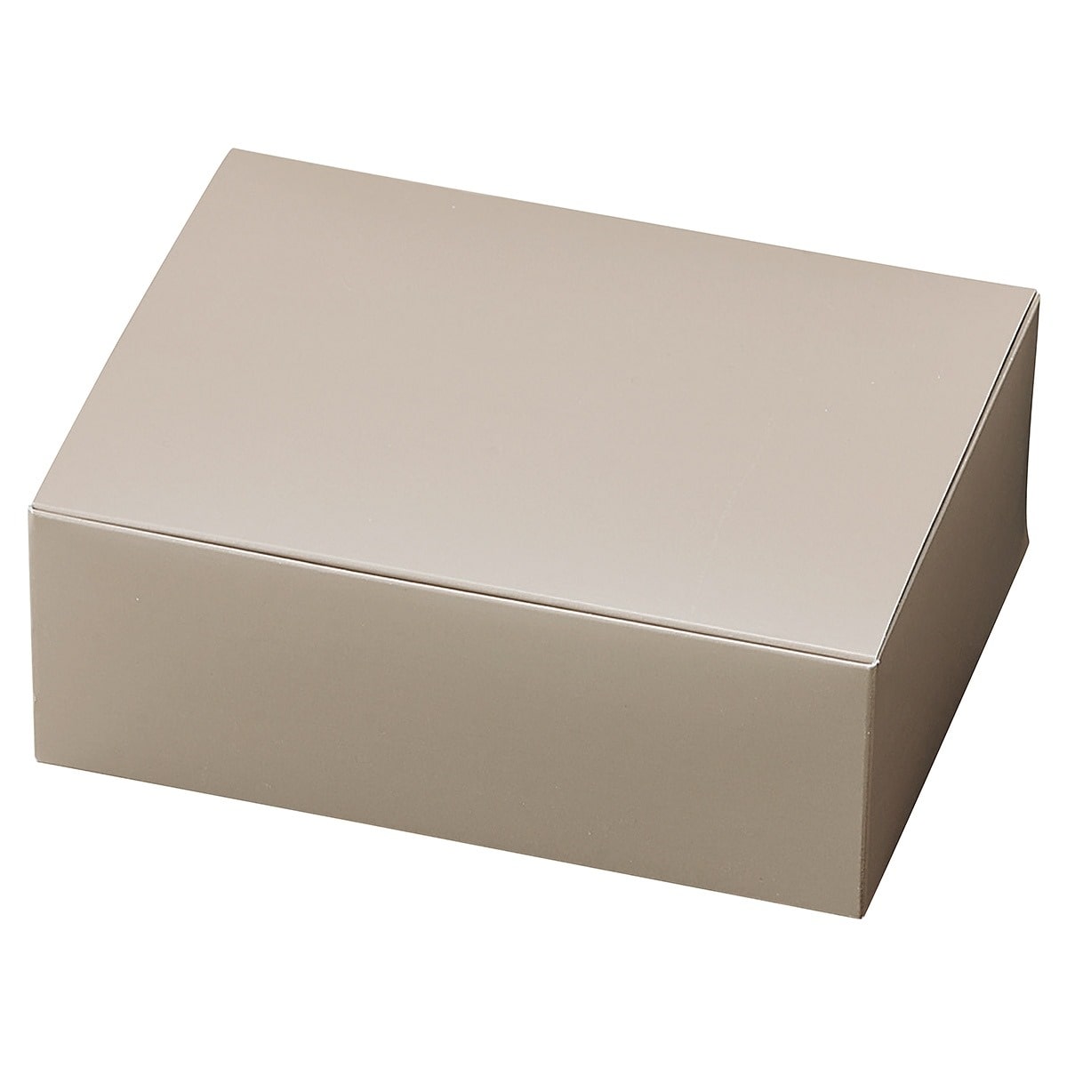 ワンタッチギフトボックス グレー〔ストエキオリジナル〕 7×6×4cm