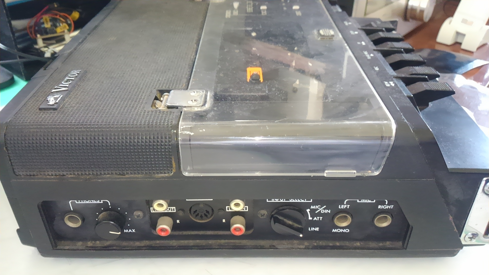 Victor カセットデッキ KD-2の修理