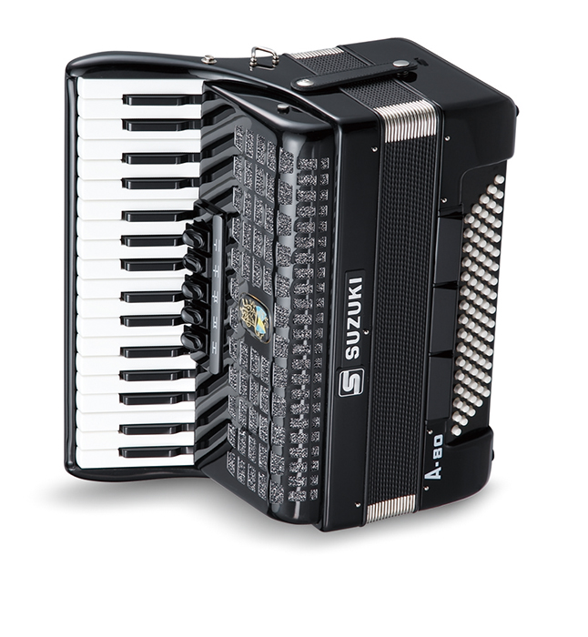 独奏用アコーディオン A-80 | 鈴木楽器製作所