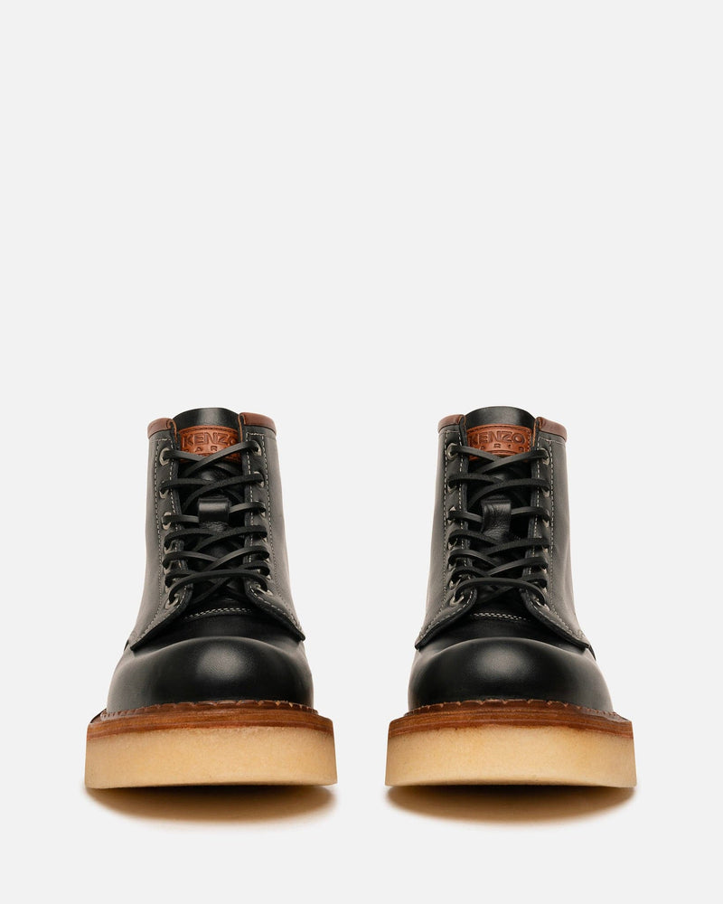 Kenzoyama Lace-Up Boots in Black – SVRN