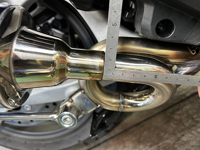 23~PCX125（8BJ-JK05）PURE SPORT ”S” ステンレス ※只今製作にお時間が