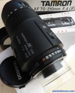 Tamron Adaptall-2 (47A) AF 70-210mm F4 Lens Reviews - Tamron