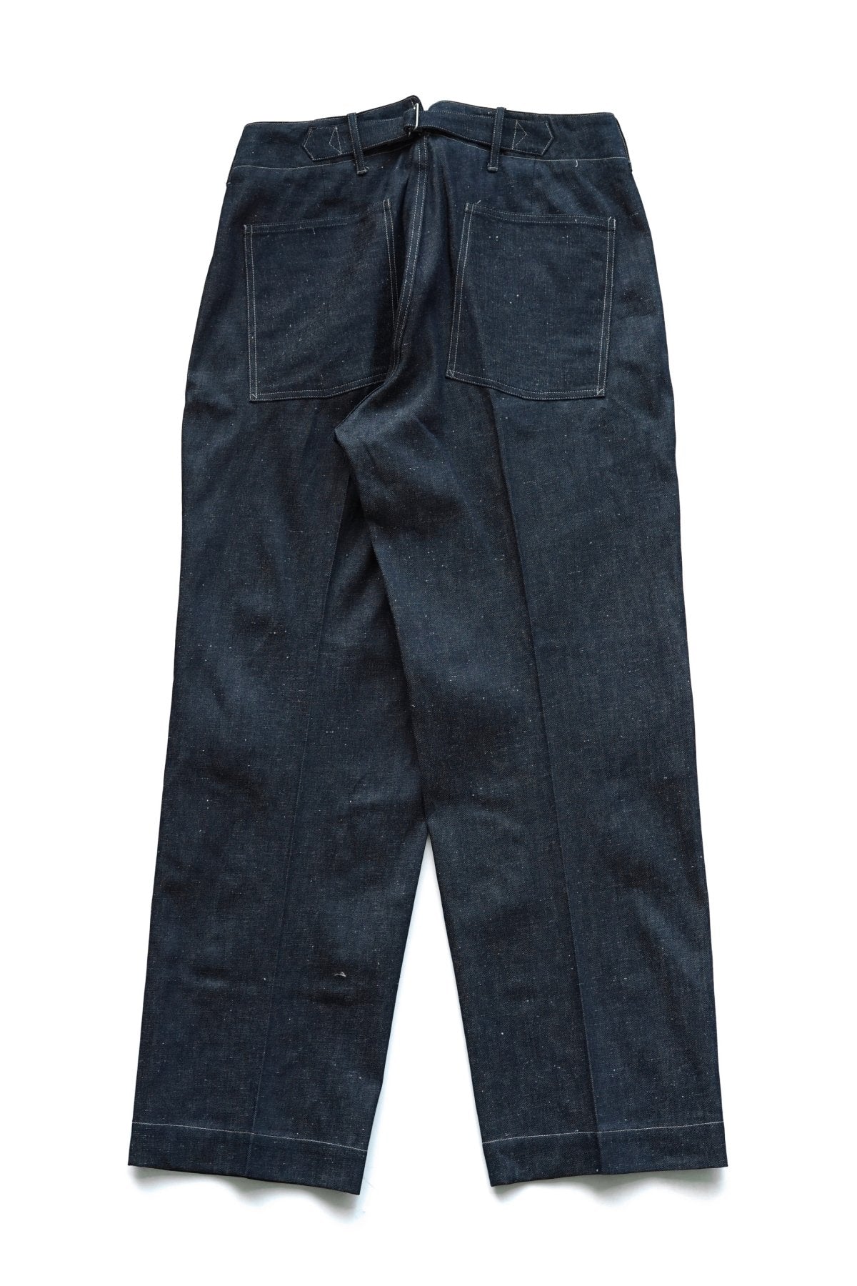 OLD JOE - BUCKLE BACK SAILOR TROUSER - INDIGO – PHAETON