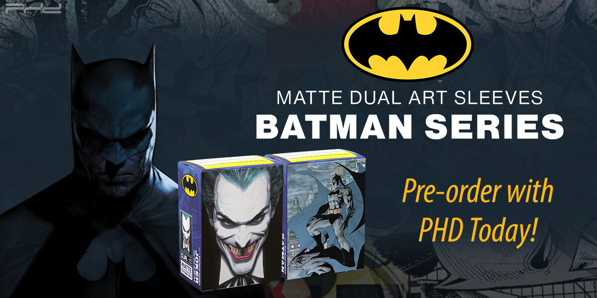 Dragon Shield: Batman Series Matte Dual Art Sleeves — Arcane
