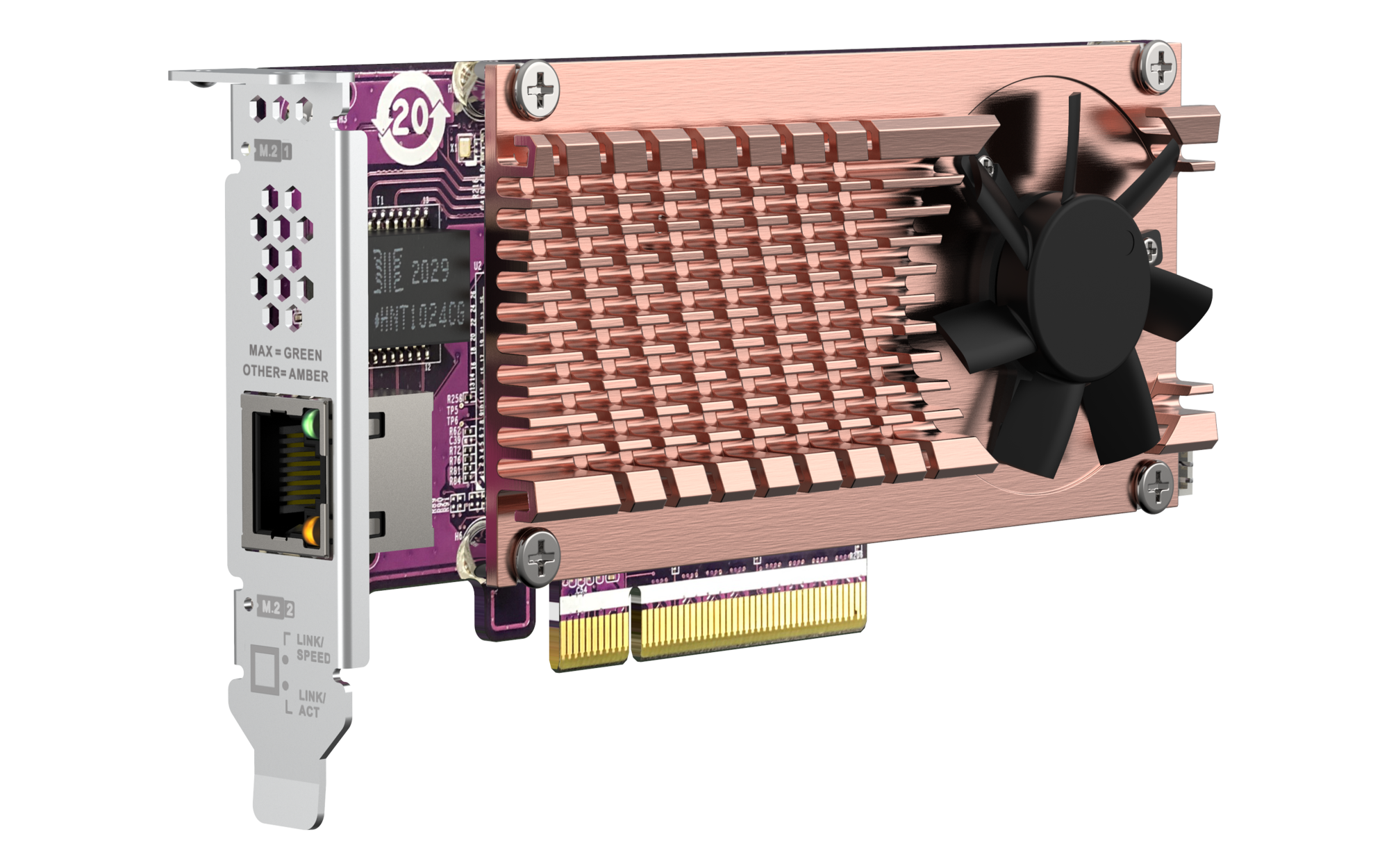 QM2-2P10G1TB | Hardware Specs | QNAP (US)