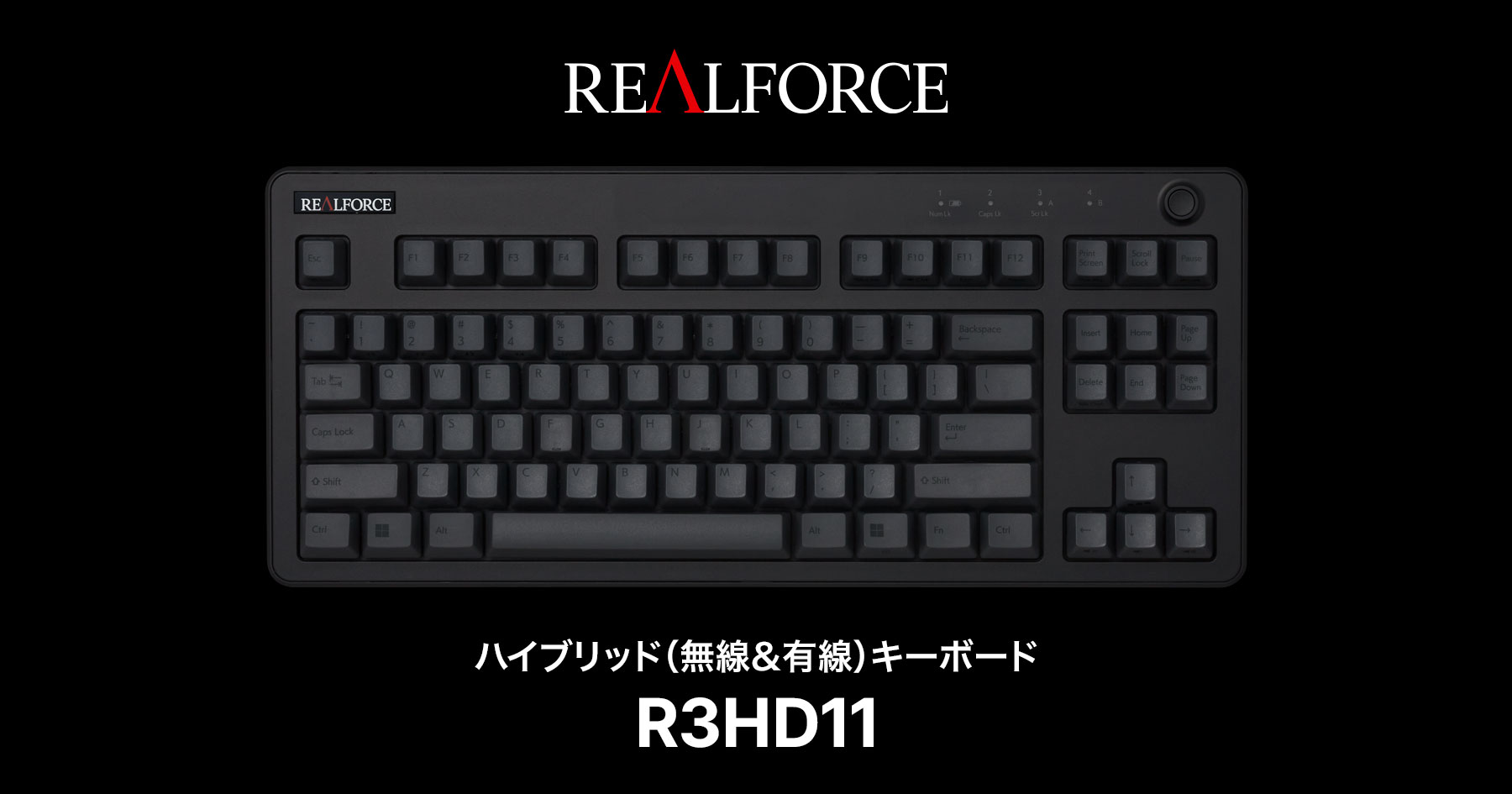 製品 : REALFORCE / R3HD11 | REALFORCE | 日本製プレミアムキーボード