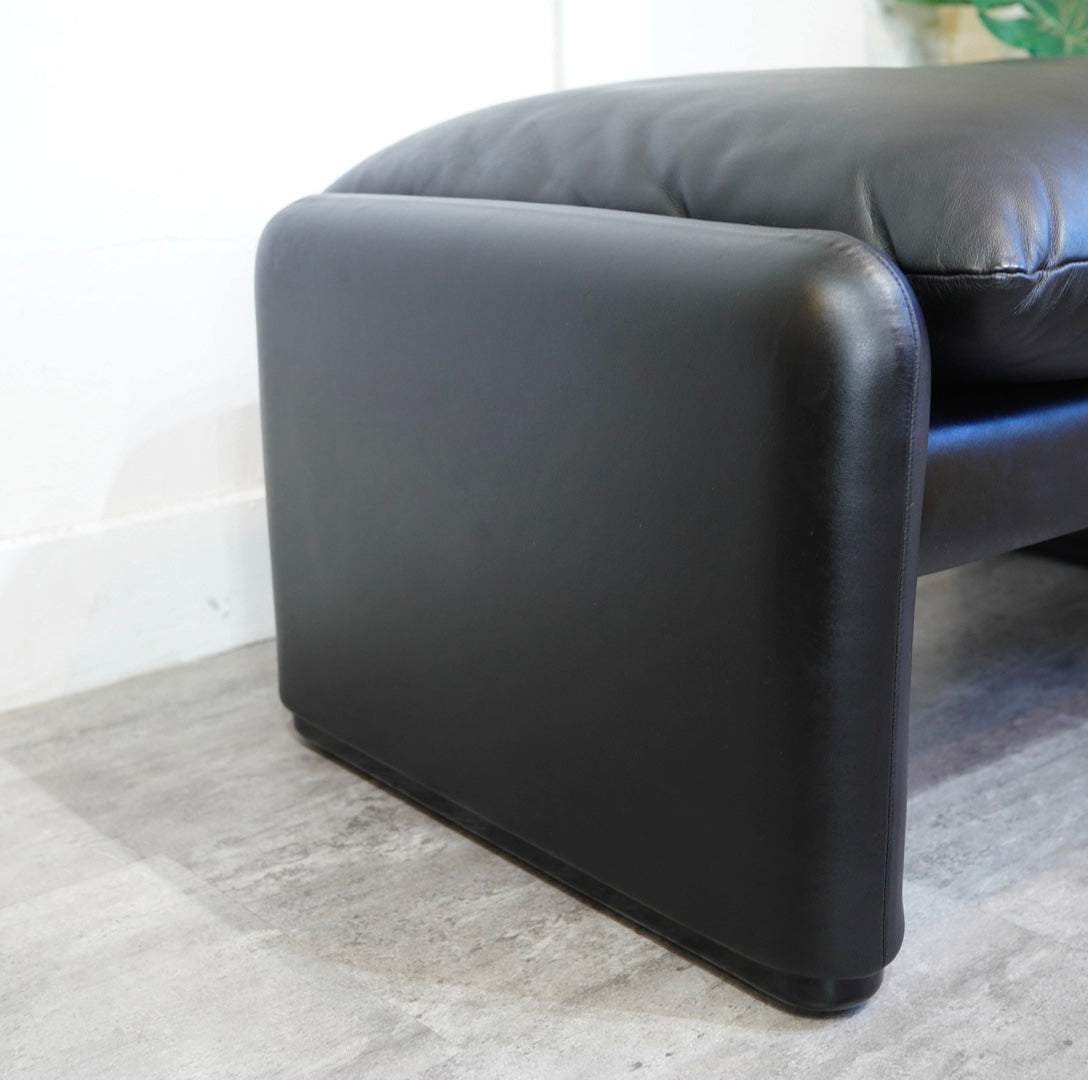 カッシーナ / Cassina 675-OT マラルンガ 本革 1人掛け ソファ ヴィコ