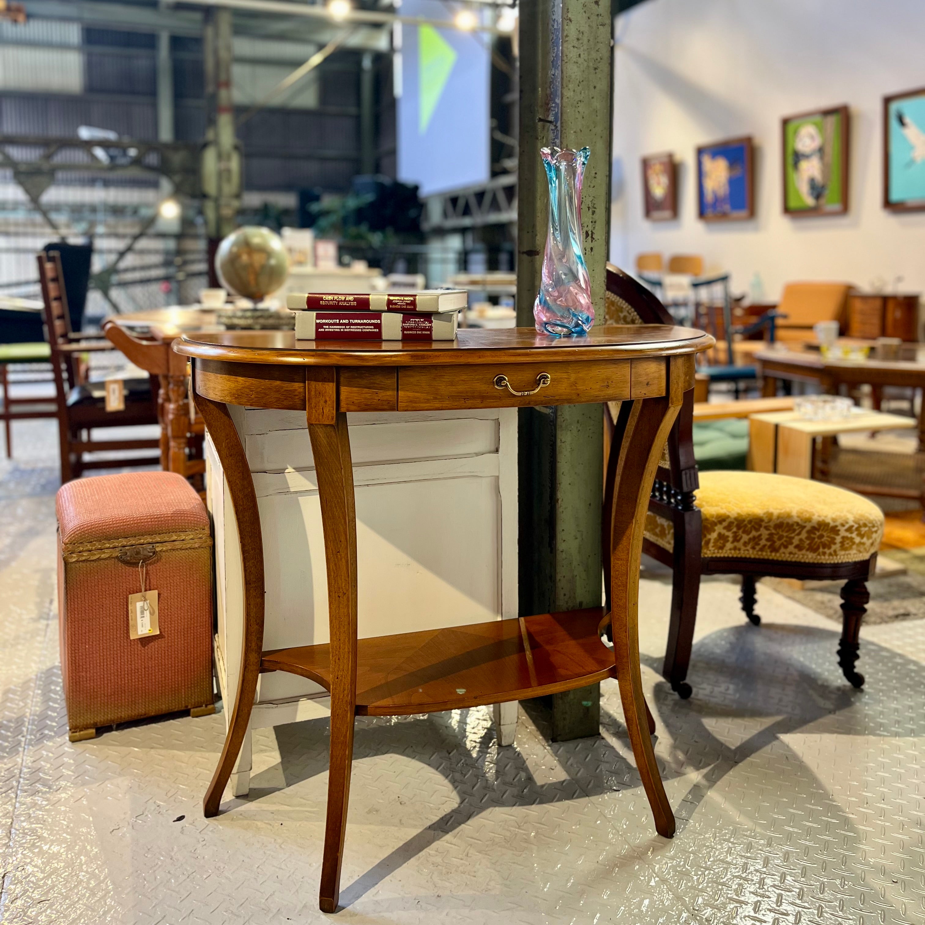 セルバ / SELVA クラシックコンソールテーブル 飾り台 中古 ロココ様式