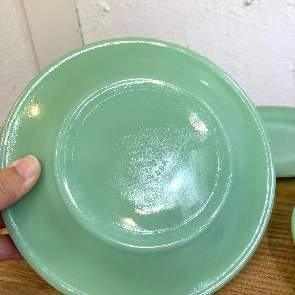 ファイヤーキング / Fire-King ジェダイ ラウンドプレート 17.5