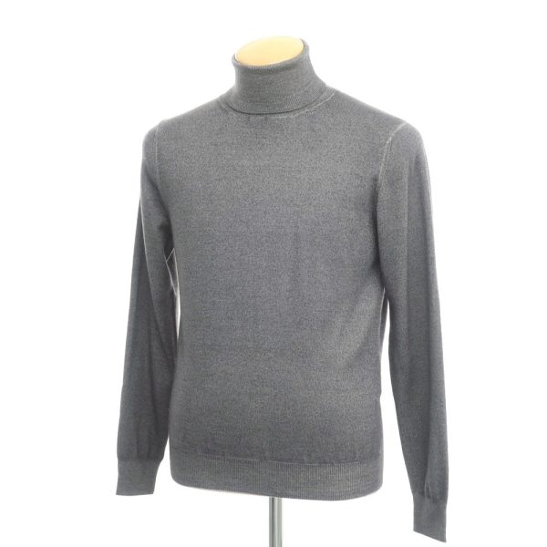 クルチアーニ（CRUCIANI）プルオーバーニット/製品染め/グレー/状態