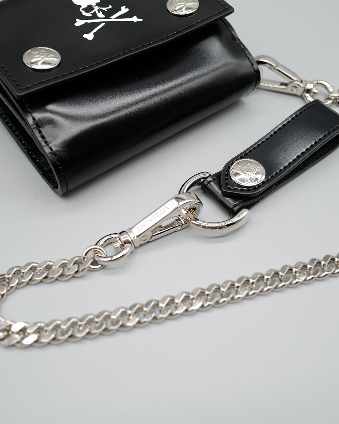 mastermind JAPAN - 【mastermind JAPAN】 SMALL WALLET Black | River