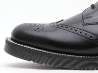 ジョージコックス14986ブラックレザー／ROCK SHOES COMPANY